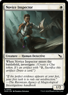 Novice Inspector (29) [Murders at Karlov Manor] foil - Deck Out Gaming