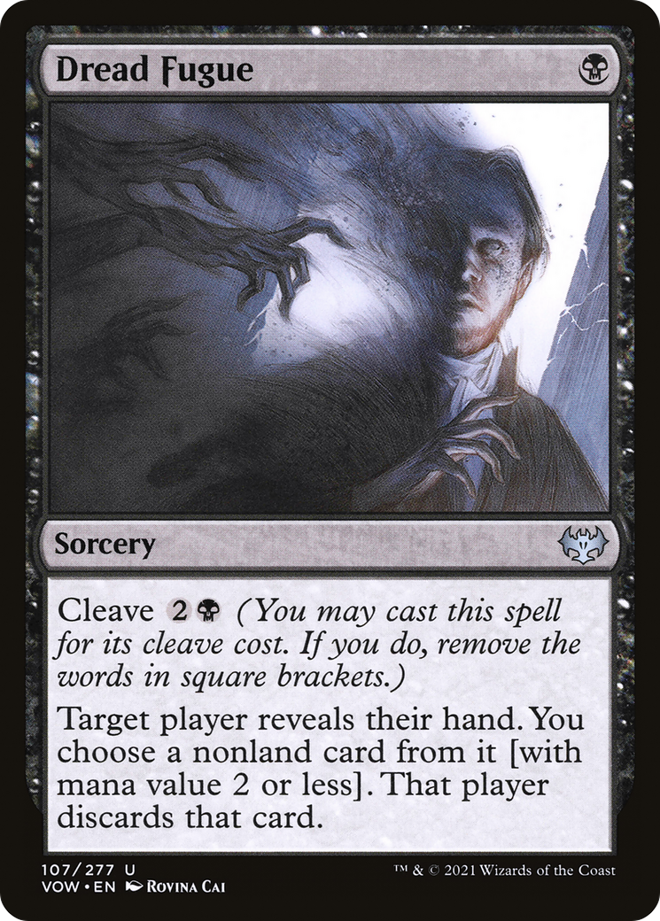 Dread Fugue (107) [Innistrad: Crimson Vow] - Deck Out Gaming