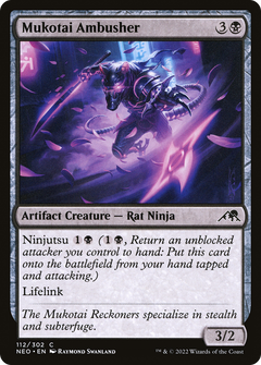 Mukotai Ambusher (112) [Kamigawa: Neon Dynasty] foil - Deck Out Gaming