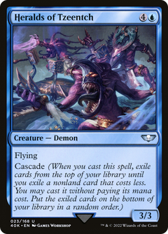 Heralds of Tzeentch (23) [Warhammer 40,000 Commander] - Deck Out Gaming