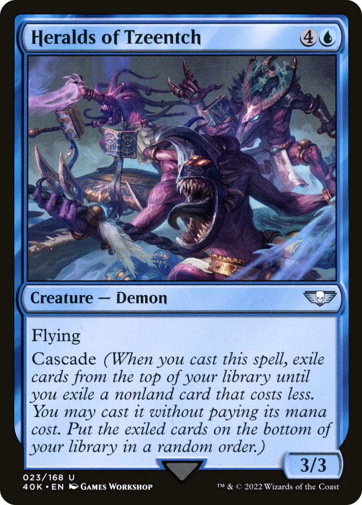 Heralds of Tzeentch (23) [Warhammer 40,000 Commander] - Deck Out Gaming