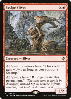 Sedge Sliver (187) [Time Spiral Remastered] foil - Deck Out Gaming