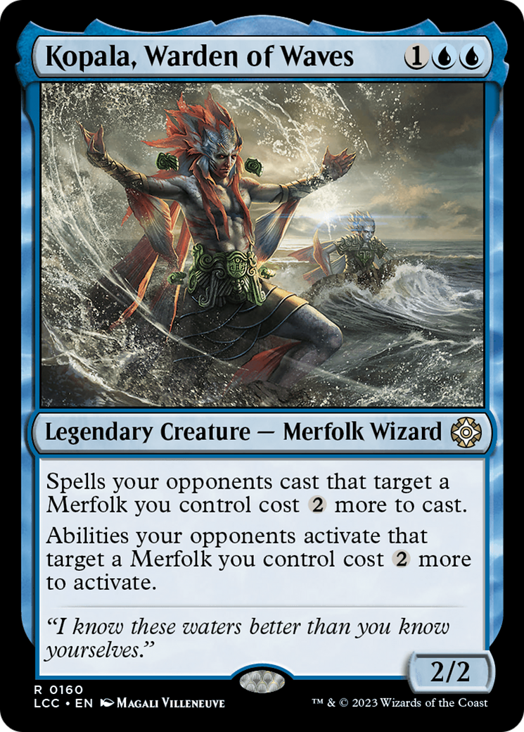 Kopala, Warden of Waves (160) [The Lost Caverns of Ixalan Commander] - Deck Out Gaming
