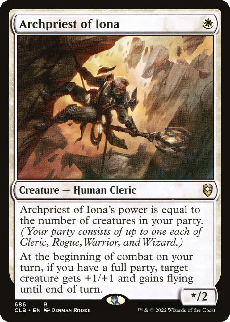 Archpriest of Iona (686) [Commander Legends: Battle for Baldur's Gate] - Deck Out Gaming