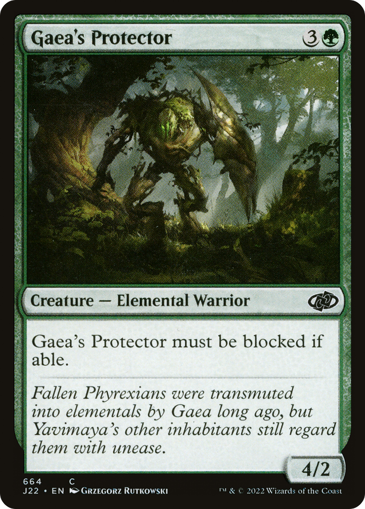 Gaea's Protector (664) [Jumpstart 2022] - Deck Out Gaming