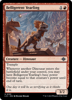 Belligerent Yearling (133) [The Lost Caverns of Ixalan] - Deck Out Gaming