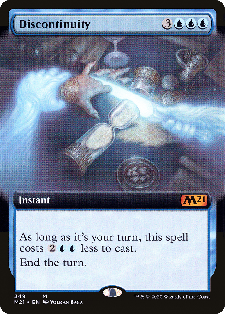 Discontinuity (Extended Art) (349) [Core Set 2021] foil - Deck Out Gaming