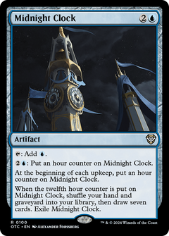 Midnight Clock (100) [Outlaws of Thunder Junction Commander] - Deck Out Gaming