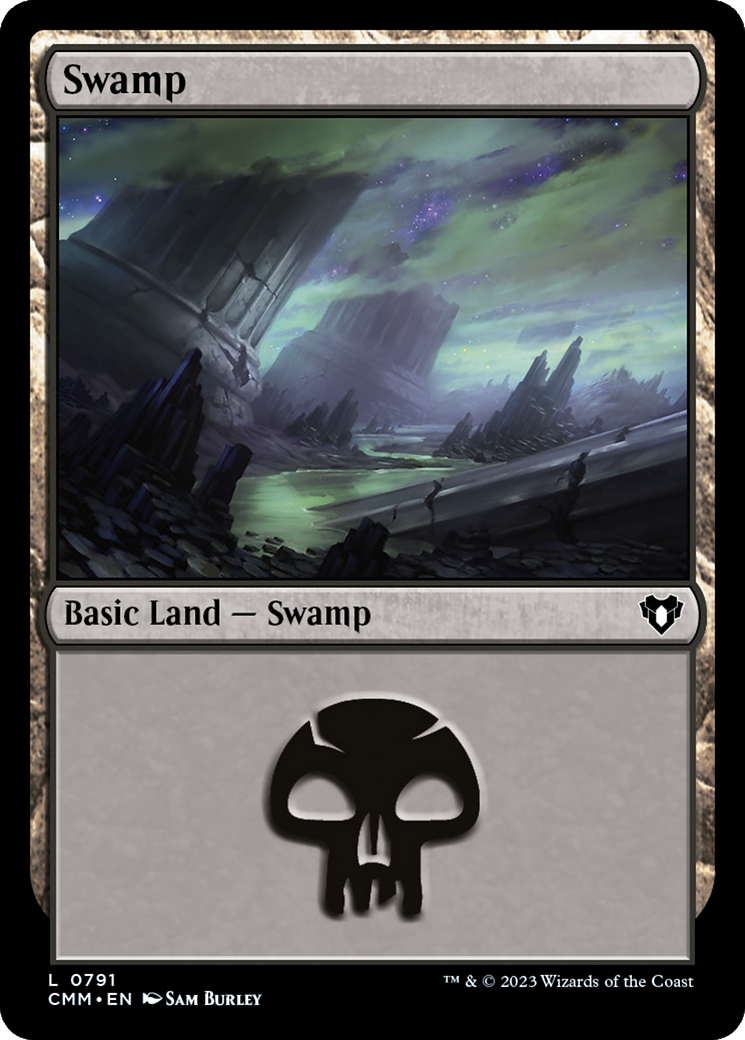 Swamp (0791) (791) [Commander Masters] - Deck Out Gaming