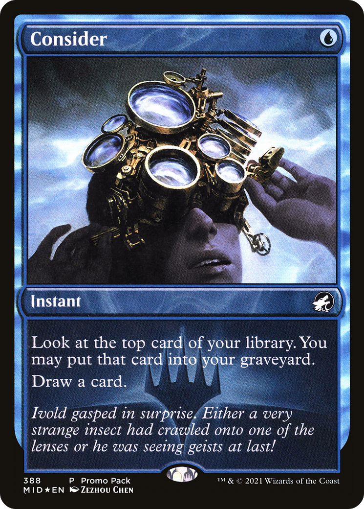Consider (388) [Innistrad: Midnight Hunt] foil - Deck Out Gaming