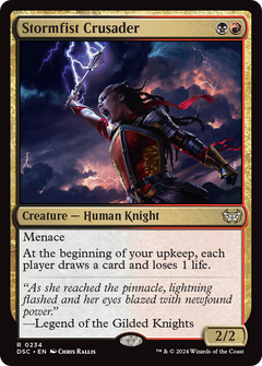 Stormfist Crusader (234) [Duskmourn: House of Horror Commander] - Deck Out Gaming