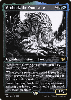 Grolnok, the Omnivore (324) [Innistrad: Crimson Vow] - Deck Out Gaming