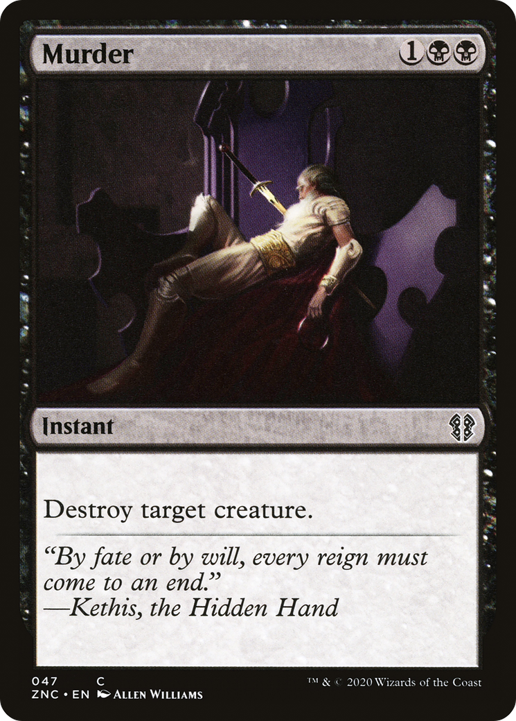 Murder (47) [Commander: Zendikar Rising] - Deck Out Gaming