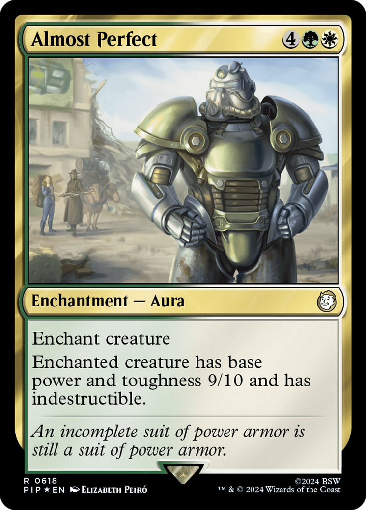 Almost Perfect (Surge Foil) (618) [Fallout] foil - Deck Out Gaming