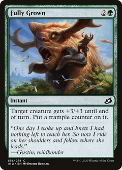 Fully Grown (154) [Ikoria: Lair of Behemoths] foil - Deck Out Gaming