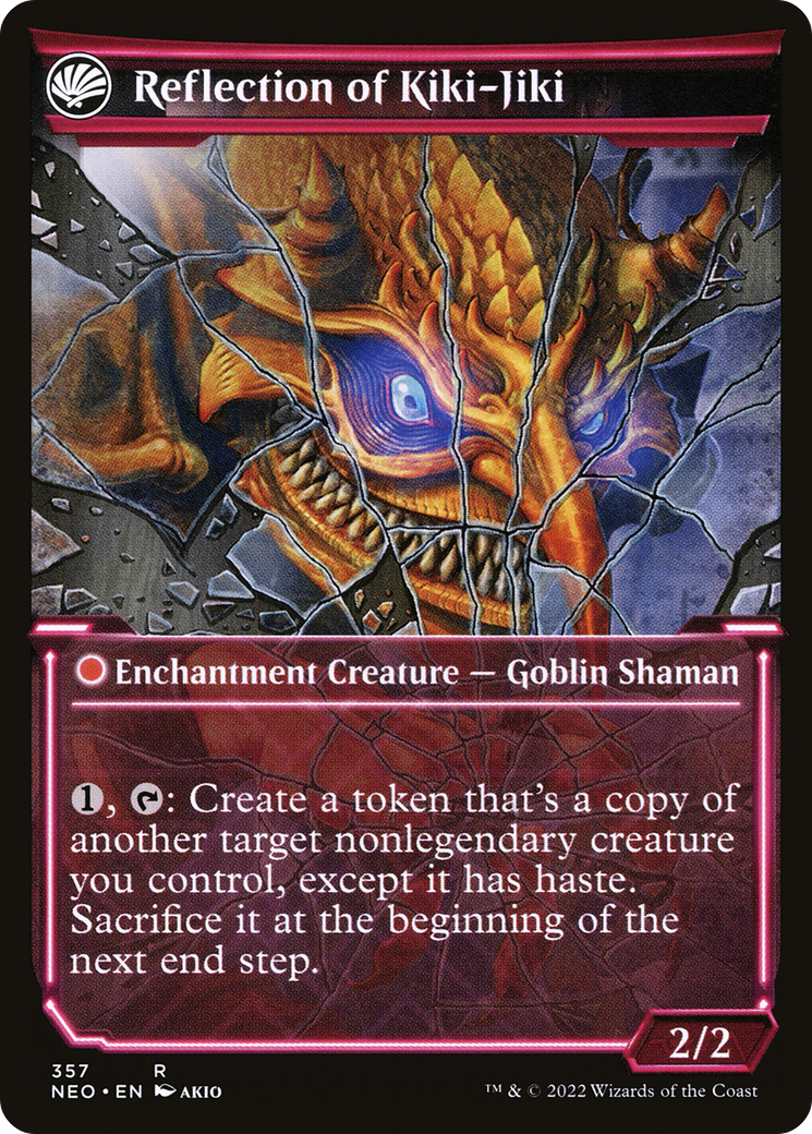 Fable of the Mirror-Breaker (Showcase) (357) [Kamigawa: Neon Dynasty] - Deck Out Gaming