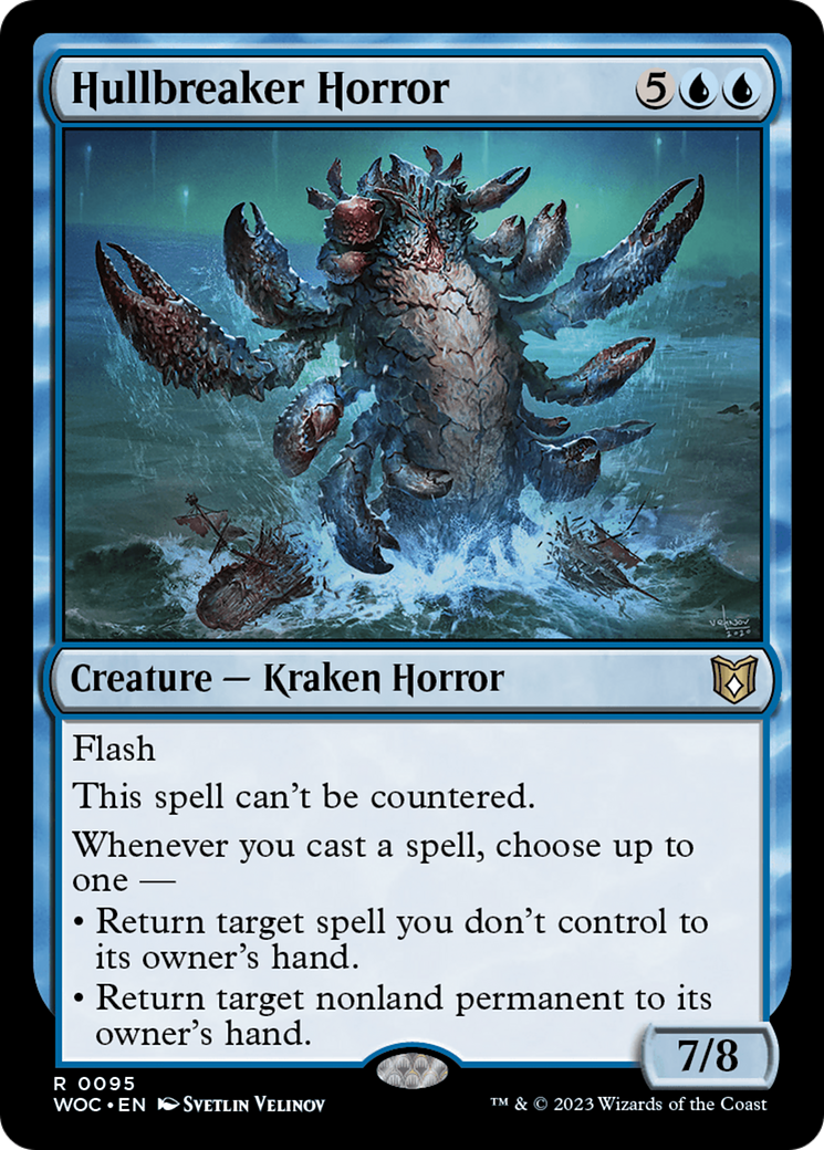 Hullbreaker Horror (95) [Wilds of Eldraine Commander] - Deck Out Gaming