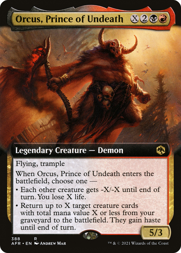 Orcus, Prince of Undeath (388) [Adventures in the Forgotten Realms] - Deck Out Gaming