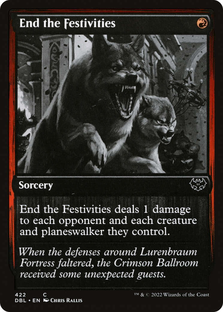 End the Festivities (422) [Innistrad: Double Feature] - Deck Out Gaming