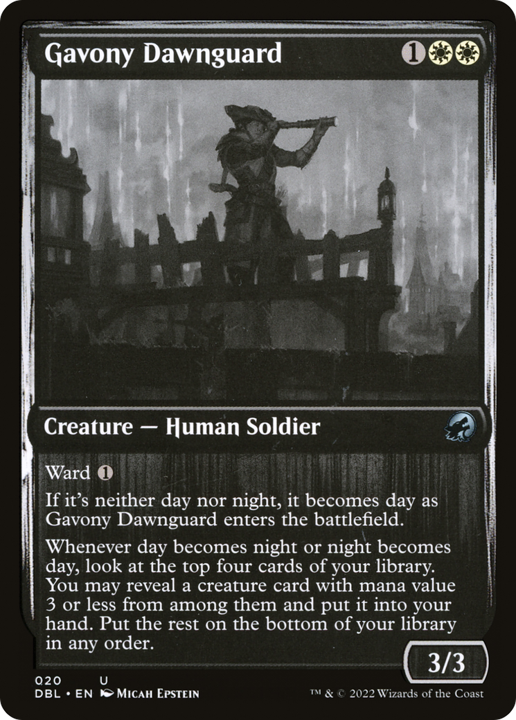 Gavony Dawnguard (20) [Innistrad: Double Feature] foil - Deck Out Gaming