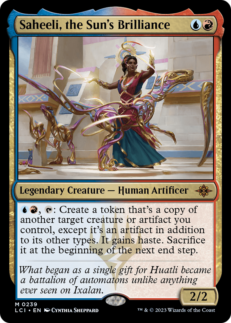 Saheeli, the Sun's Brilliance (239) [The Lost Caverns of Ixalan] foil - Deck Out Gaming