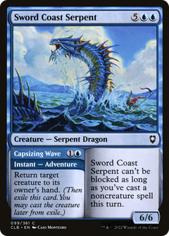 Sword Coast Serpent (99) [Commander Legends: Battle for Baldur's Gate] - Deck Out Gaming