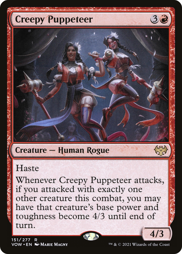Creepy Puppeteer (151) [Innistrad: Crimson Vow] - Deck Out Gaming