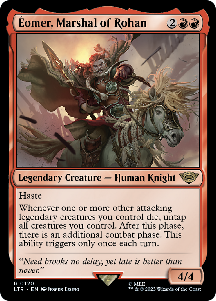 Eomer, Marshal of Rohan (120) [The Lord of the Rings: Tales of Middle-earth] - Deck Out Gaming