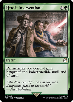 Heroic Intervention (202) [Fallout] - Deck Out Gaming