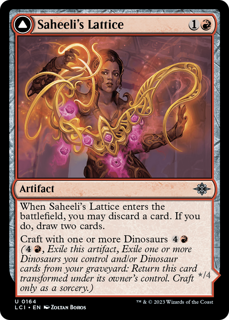 Saheeli's Lattice (164) [The Lost Caverns of Ixalan] - Deck Out Gaming