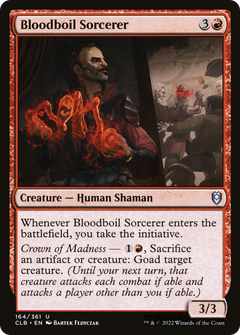 Bloodboil Sorcerer (164) [Commander Legends: Battle for Baldur's Gate] foil - Deck Out Gaming