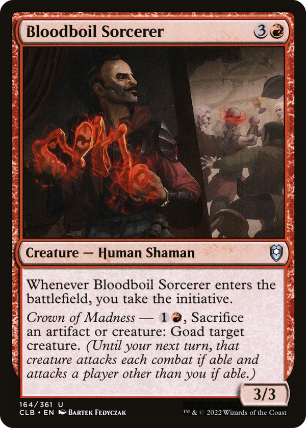 Bloodboil Sorcerer (164) [Commander Legends: Battle for Baldur's Gate] foil - Deck Out Gaming