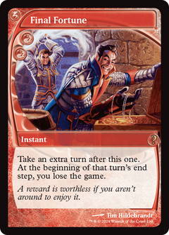 Final Fortune (Future Sight) (190) [Mystery Booster 2] foil - Deck Out Gaming