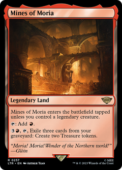Mines of Moria (257) [The Lord of the Rings: Tales of Middle-earth] foil - Deck Out Gaming