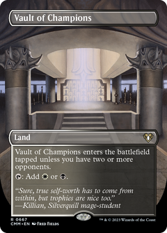 Vault of Champions (Borderless) (667) [Commander Masters] foil - Deck Out Gaming
