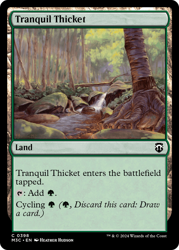 Tranquil Thicket (398) [Modern Horizons 3 Commander] - Deck Out Gaming