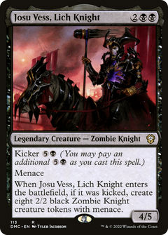 Josu Vess, Lich Knight (113) [Commander: Dominaria United] - Deck Out Gaming