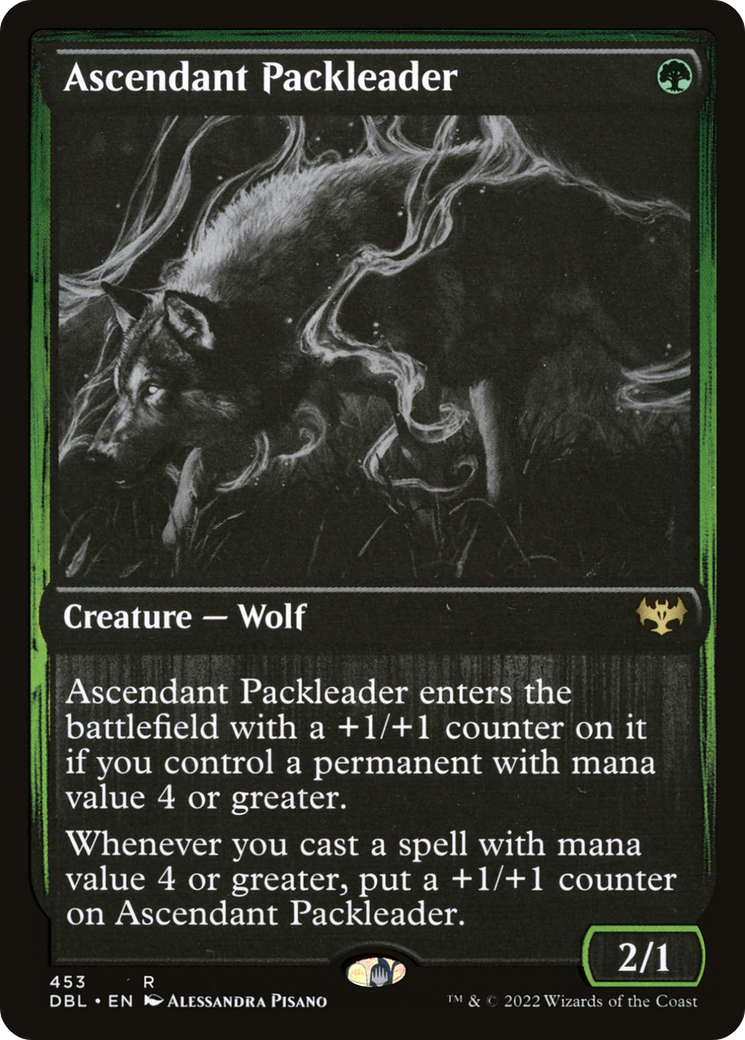 Ascendant Packleader (453) [Innistrad: Double Feature] foil - Deck Out Gaming