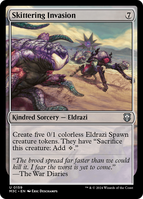 Skittering Invasion (159) [Modern Horizons 3 Commander] - Deck Out Gaming