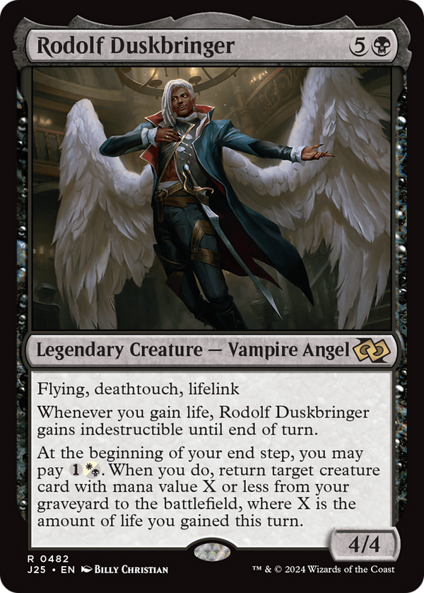 Rodolf Duskbringer (482) [Foundations Jumpstart] - Deck Out Gaming