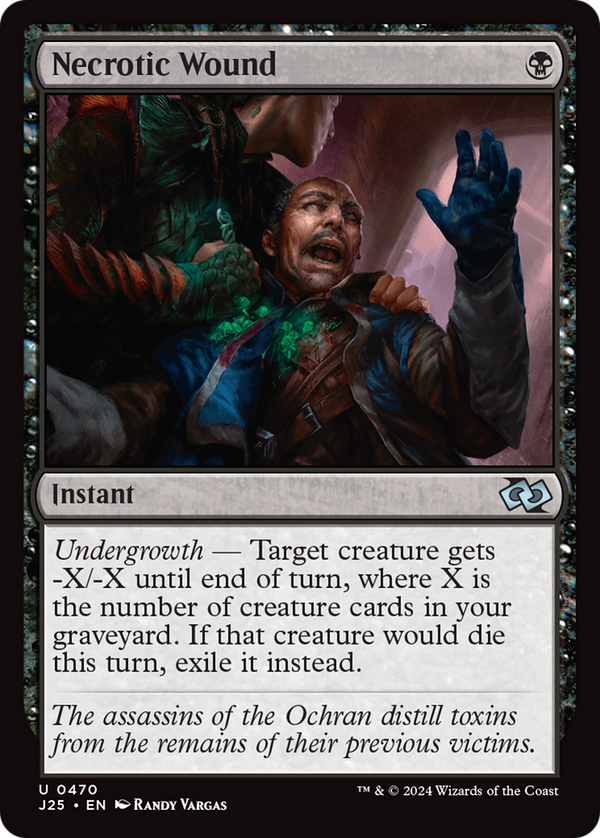 Necrotic Wound (470) [Foundations Jumpstart] - Deck Out Gaming