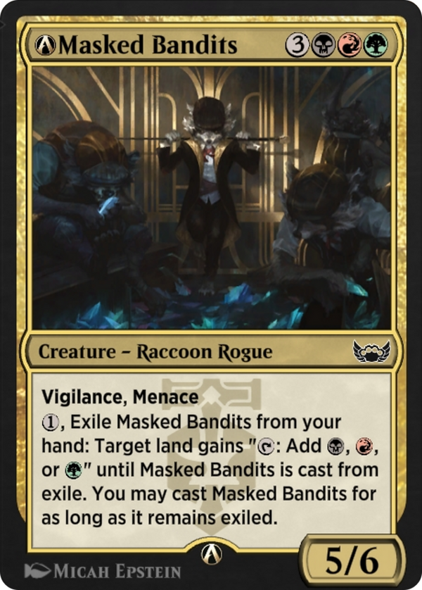 A-Masked Bandits (A-201) [Streets of New Capenna] - Deck Out Gaming