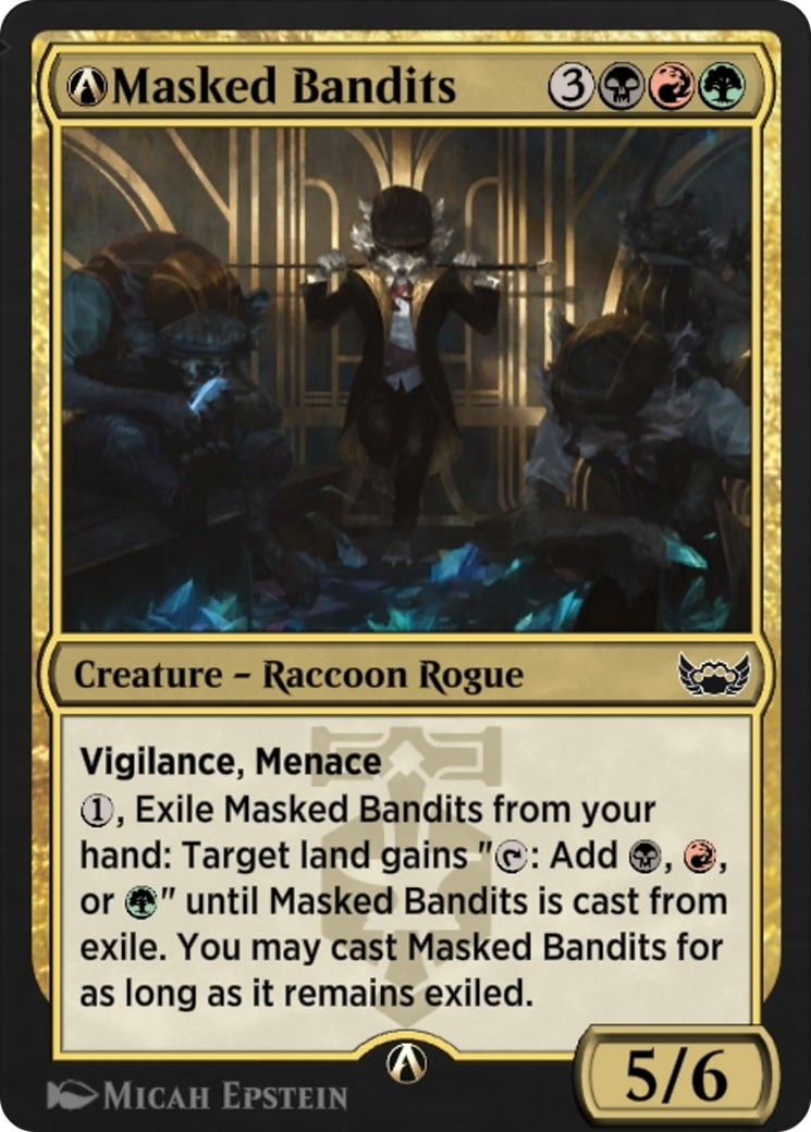 A-Masked Bandits (A-201) [Streets of New Capenna] - Deck Out Gaming