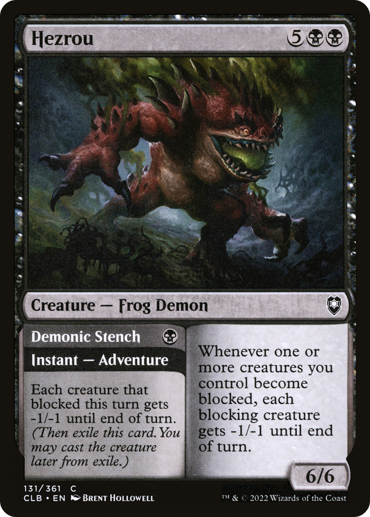 Hezrou (131) [Commander Legends: Battle for Baldur's Gate] foil - Deck Out Gaming
