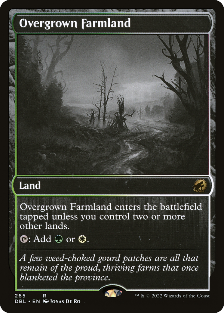 Overgrown Farmland (265) [Innistrad: Double Feature] - Deck Out Gaming
