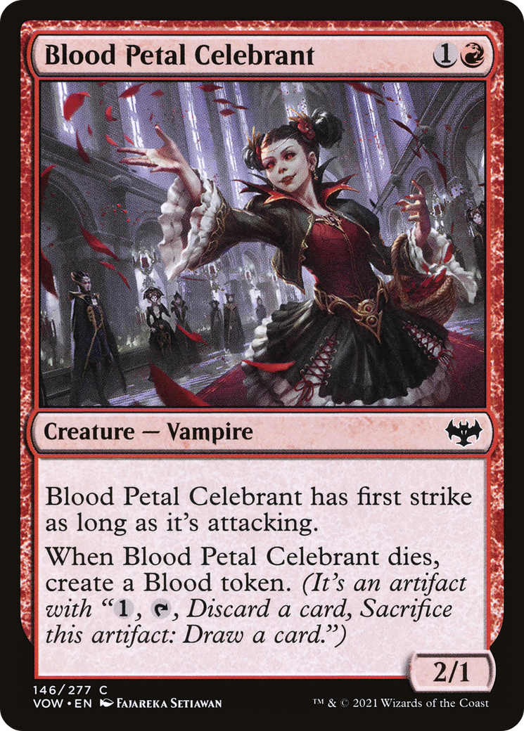Blood Petal Celebrant (146) [Innistrad: Crimson Vow] foil - Deck Out Gaming