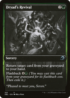 Dryad's Revival (183) [Innistrad: Double Feature] foil - Deck Out Gaming