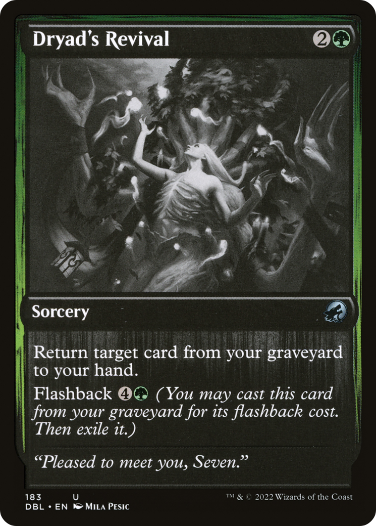Dryad's Revival (183) [Innistrad: Double Feature] - Deck Out Gaming