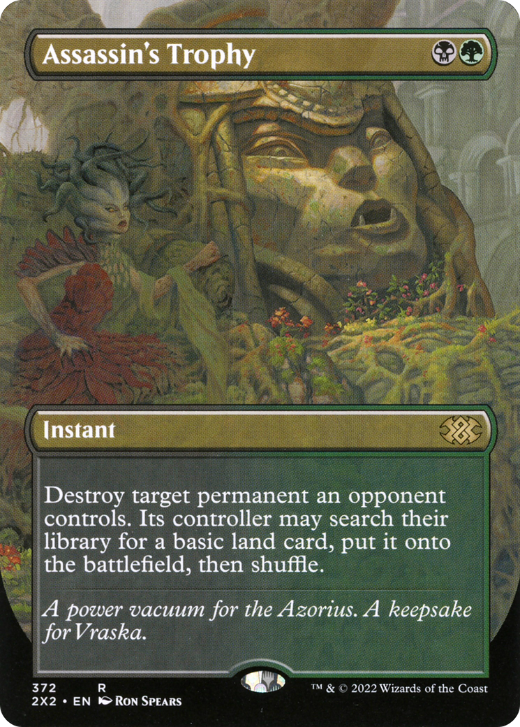 Assassin's Trophy (Borderless) (372) [Double Masters 2022] foil - Deck Out Gaming