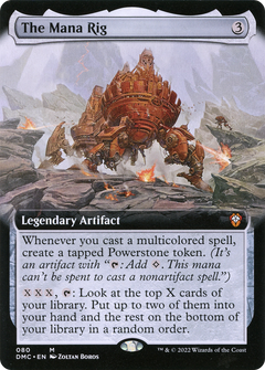 The Mana Rig (Extended Art) (80) [Dominaria United Commander]-1